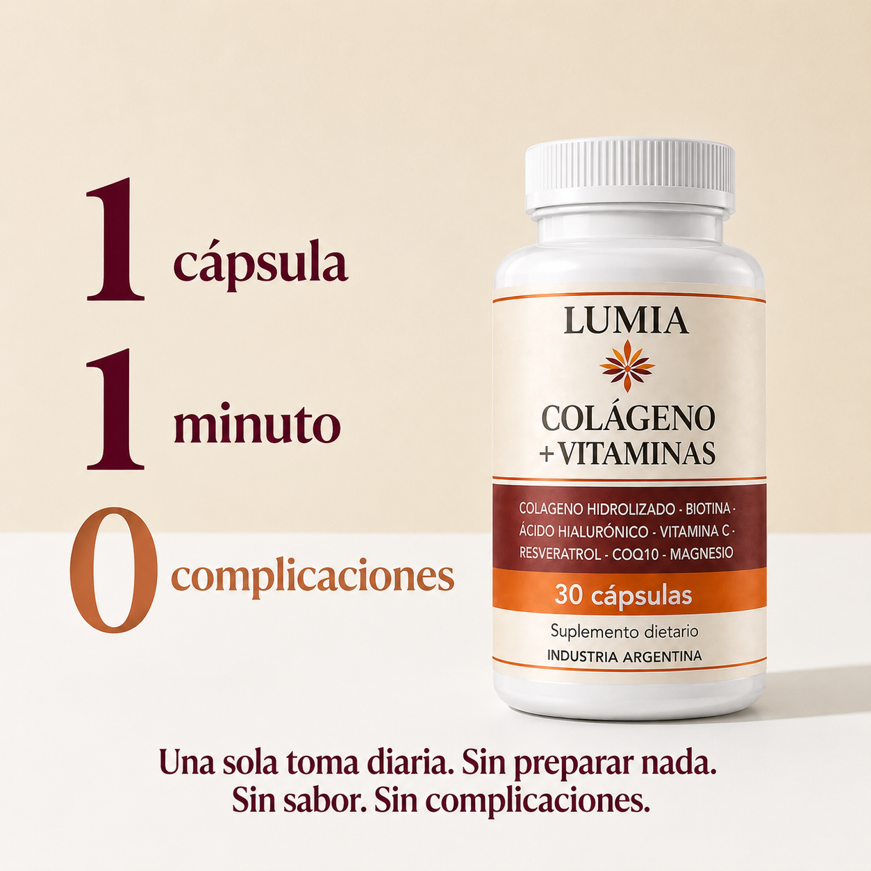 Colágeno + Vitaminas | LUMIA